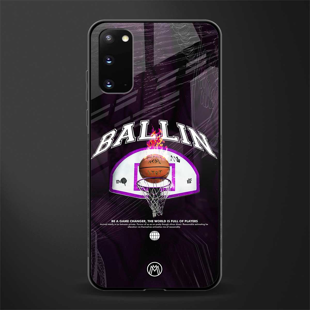 ballin glass case for samsung galaxy s20 image