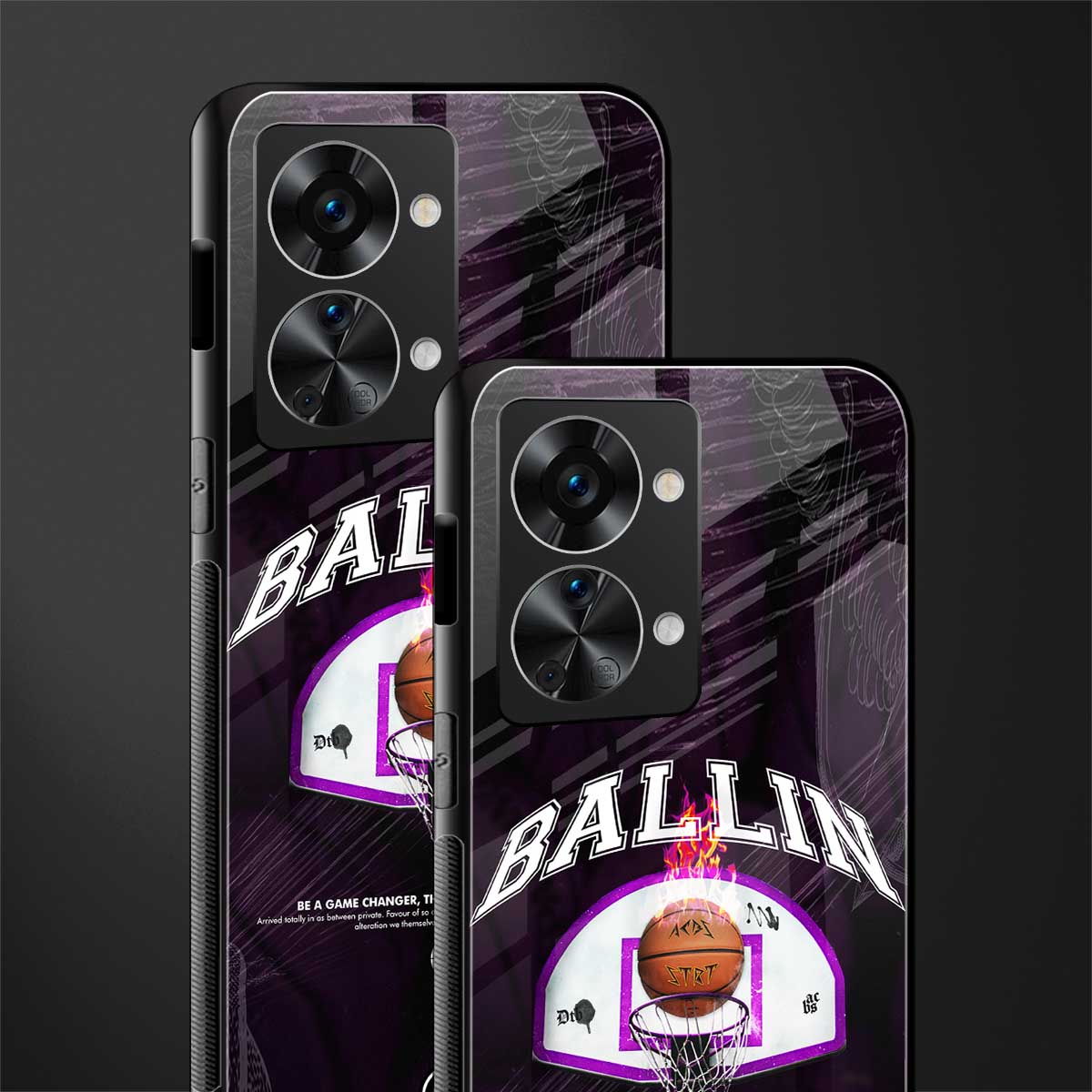 ballin glass case for phone case | glass case for oneplus nord 2t 5g