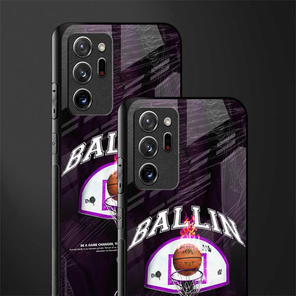 ballin glass case for samsung galaxy note 20 ultra 5g image-2