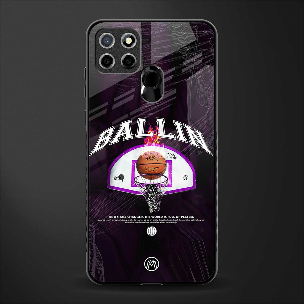 ballin glass case for realme narzo 30a image