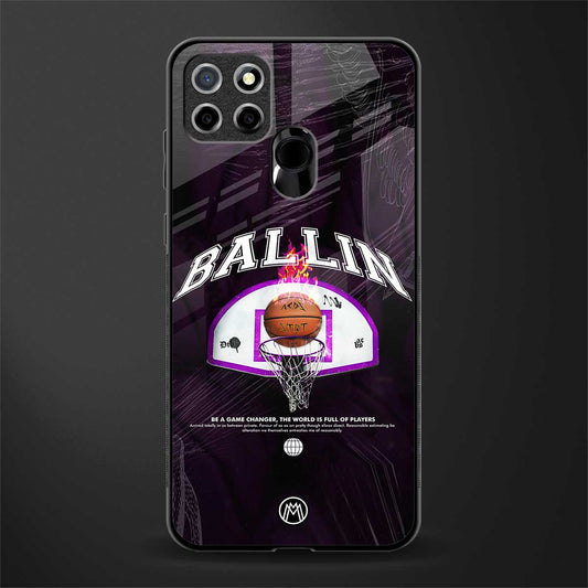 ballin glass case for realme narzo 30a image