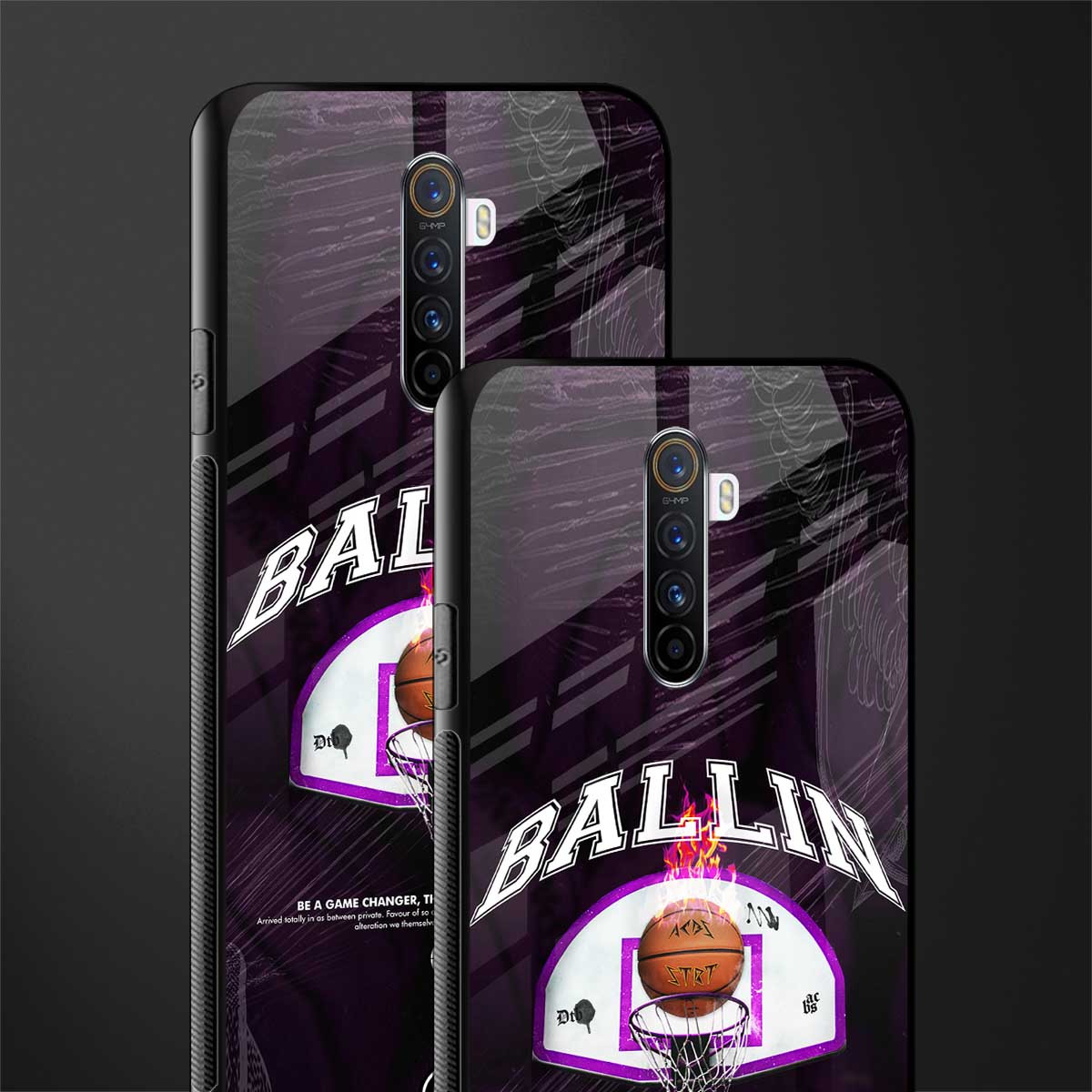 ballin glass case for realme x2 pro image-2