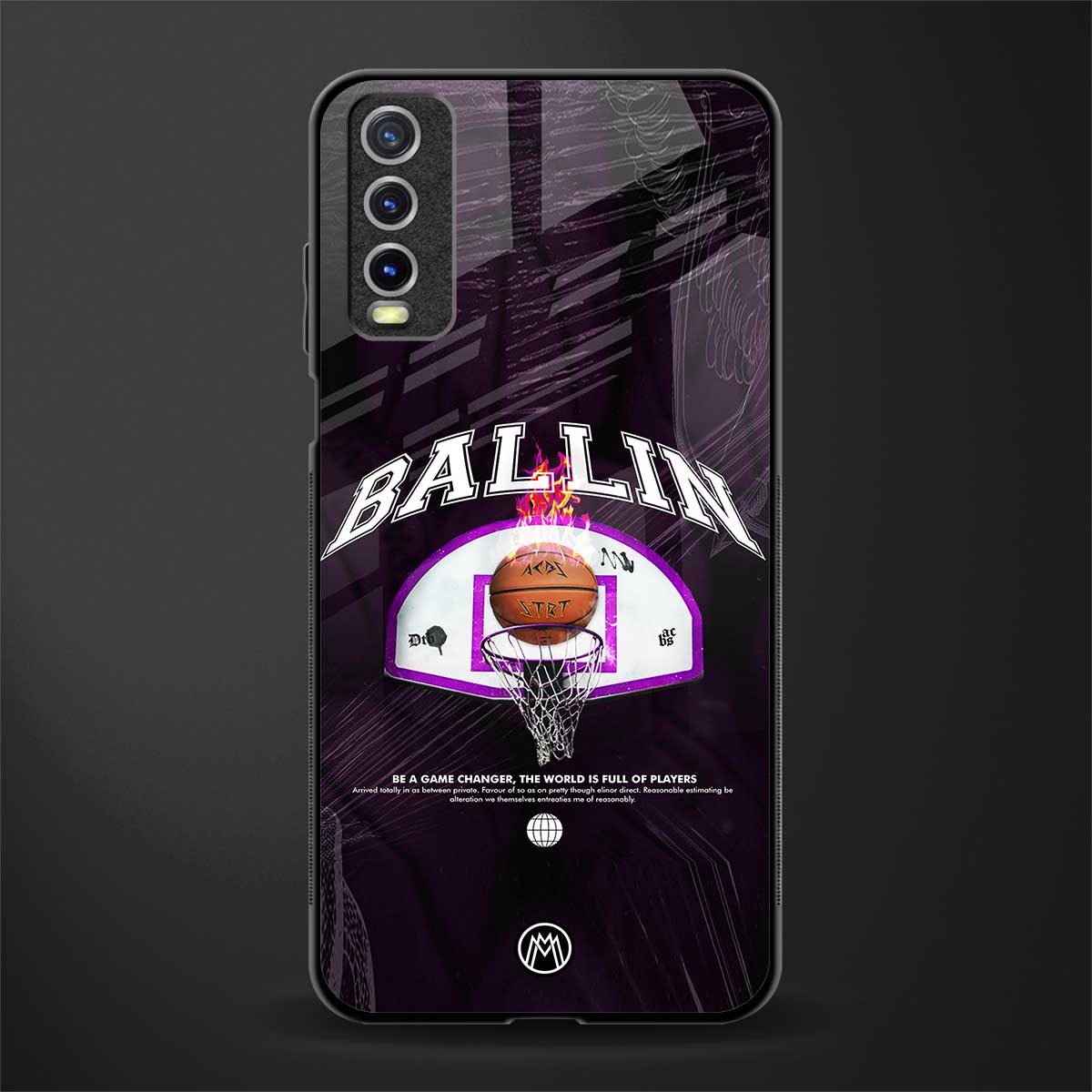 ballin glass case for vivo y12g image