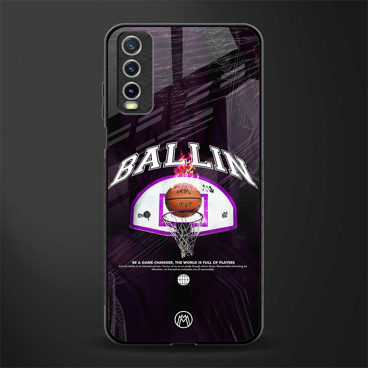ballin glass case for vivo y20i vivo y20t image