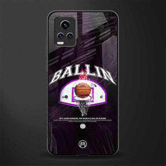 ballin glass case for vivo v20 image