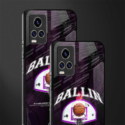 ballin glass case for vivo v20 pro image-2