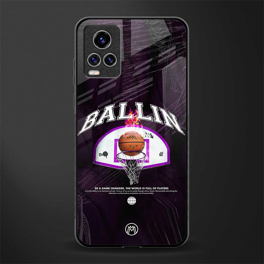 ballin glass case for vivo v20 pro image