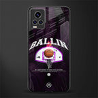ballin glass case for vivo v20 pro image