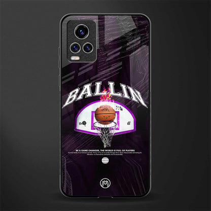 ballin glass case for vivo v20 pro image