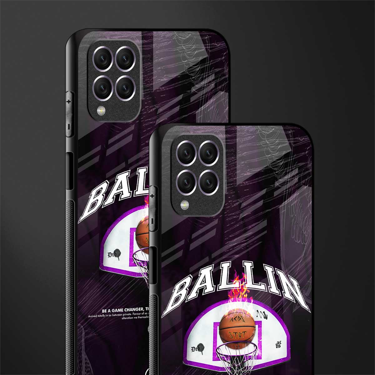 ballin glass case for samsung galaxy f62 image-2