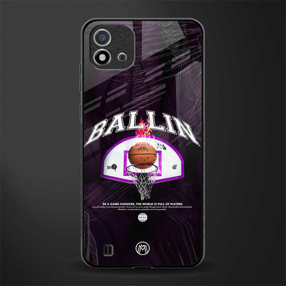 ballin glass case for realme c20 image