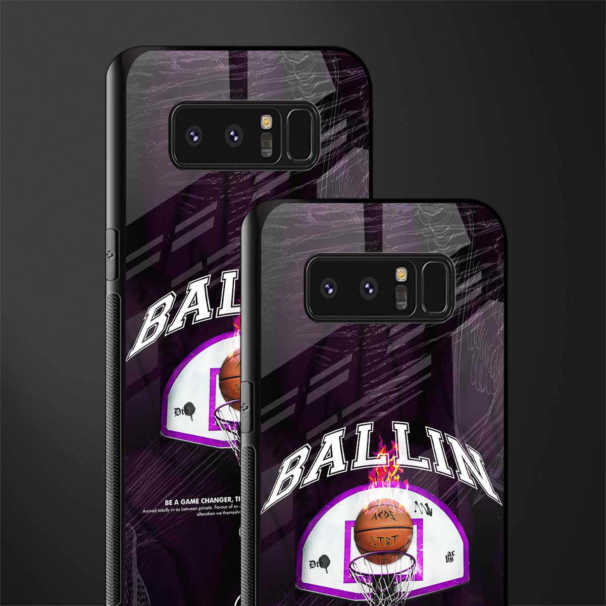 ballin glass case for samsung galaxy note 8 image-2