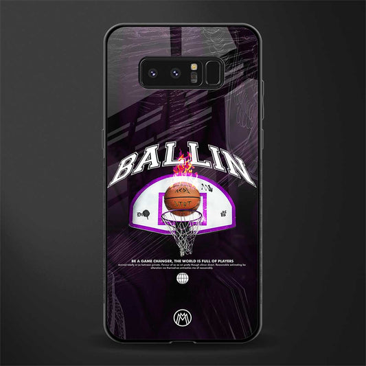 ballin glass case for samsung galaxy note 8 image