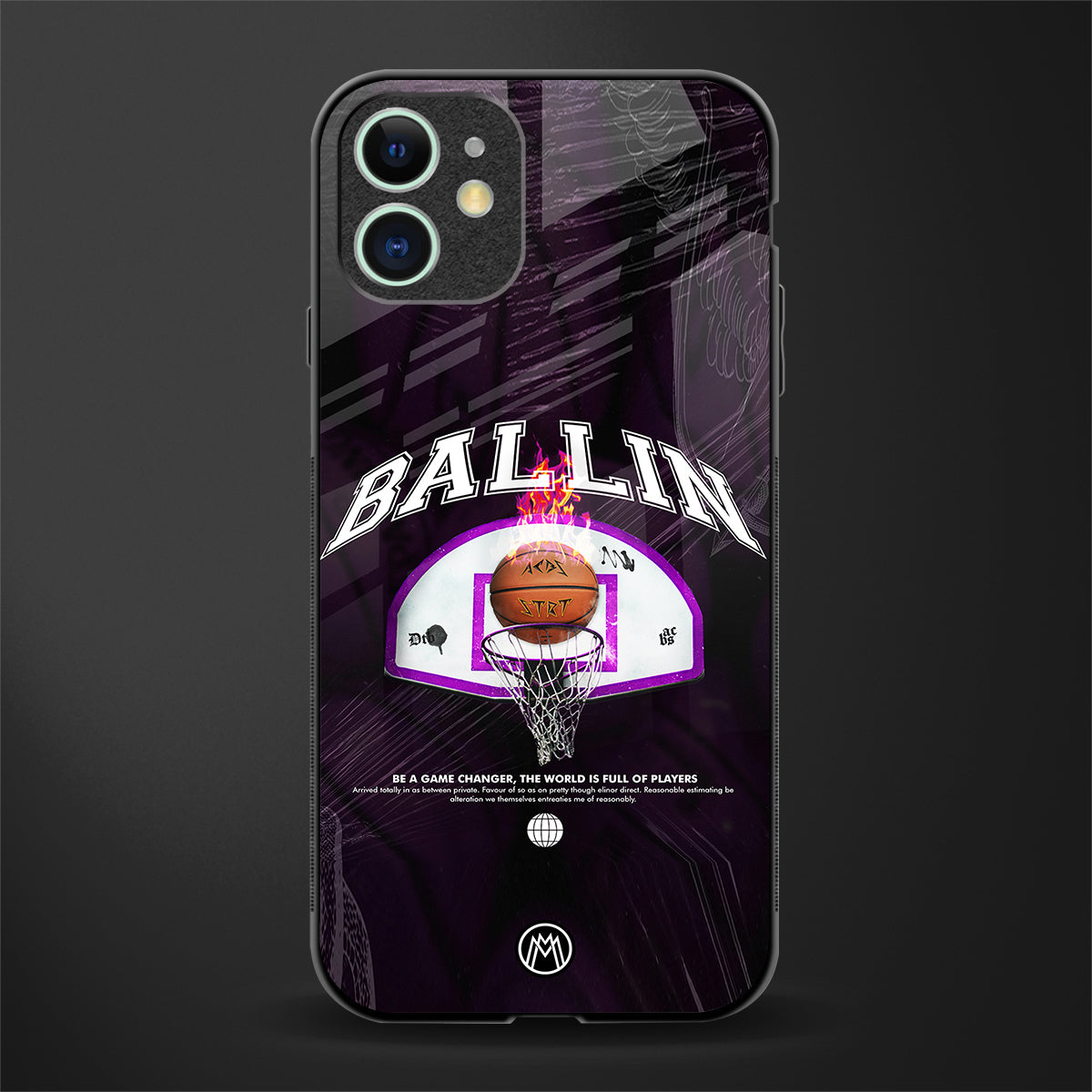 ballin glass case for iphone 11 image