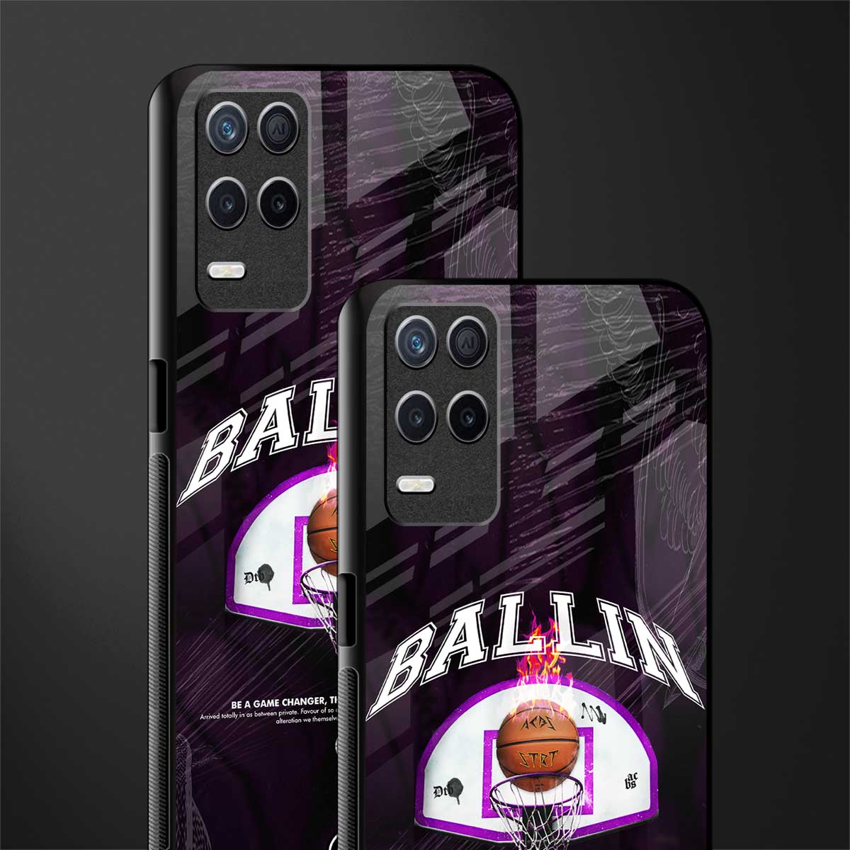 ballin glass case for realme 8 5g image-2