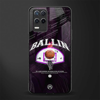 ballin glass case for realme 8s 5g image