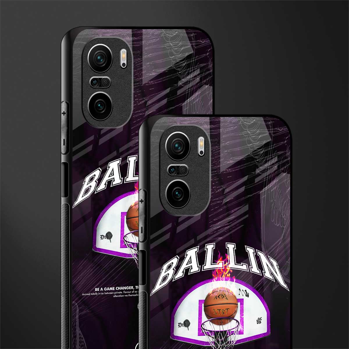 ballin glass case for mi 11x 5g image-2