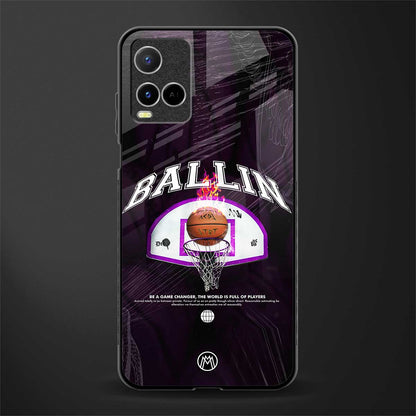 ballin glass case for vivo y21 image