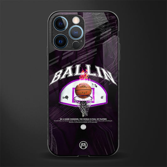 ballin glass case for iphone 12 pro image