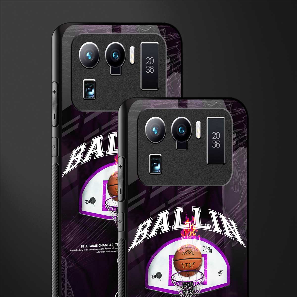 ballin glass case for mi 11 ultra 5g image-2