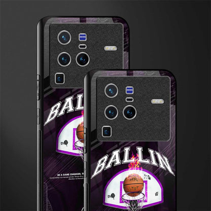 ballin glass case for vivo x80 pro 5g image-2