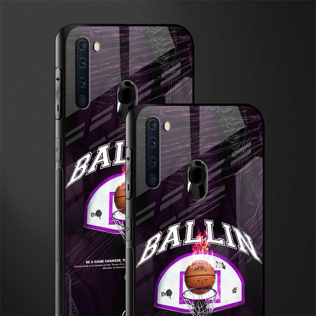 ballin glass case for samsung a21 image-2