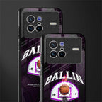 ballin glass case for vivo x80 image-2