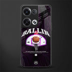 ballin back phone cover | glass case for oppo reno 8