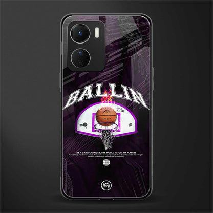 ballin back phone cover | glass case for vivo y16