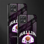 ballin back phone cover | glass case for samsung galaxy f42