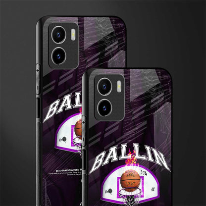 ballin back phone cover | glass case for vivo y72