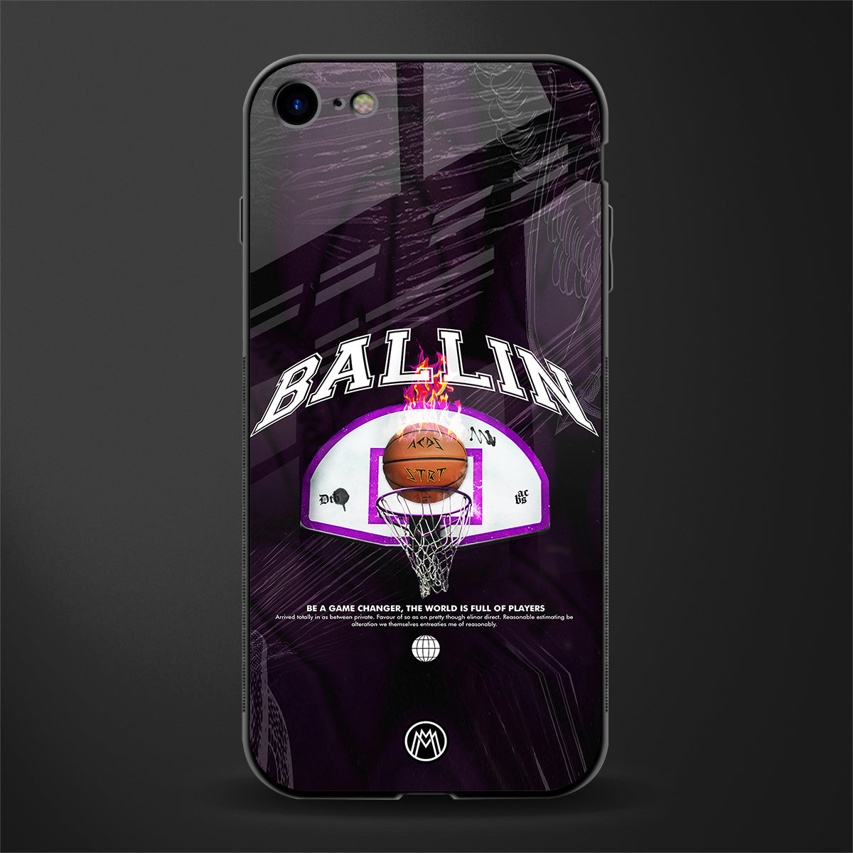 ballin glass case for iphone 8 image