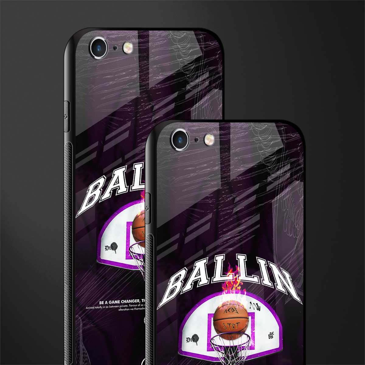 ballin glass case for iphone 6 plus image-2