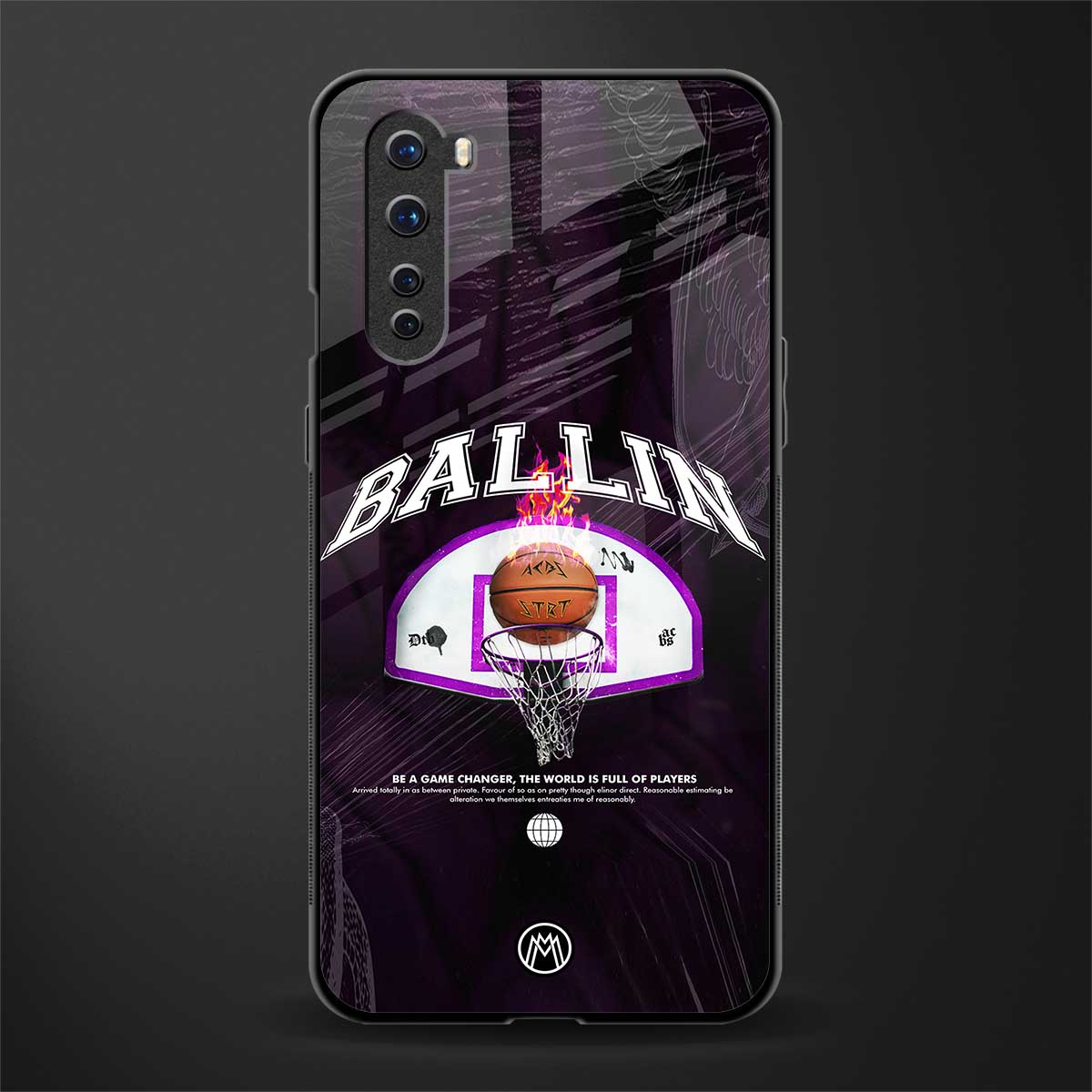 ballin glass case for oneplus nord ac2001 image