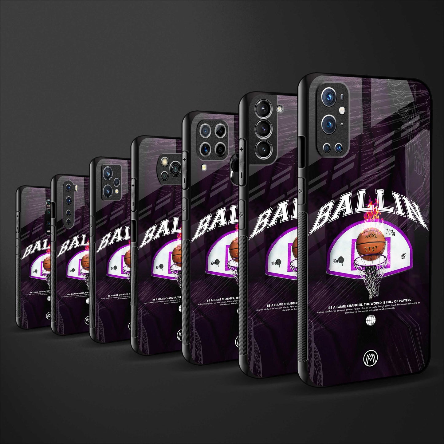 ballin back phone cover | glass case for samsung galaxy a53 5g