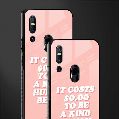 be a kind human being glass case for vivo v15 image-2