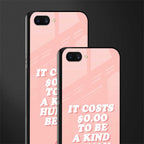 be a kind human being glass case for realme c1 image-2