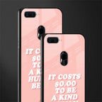 be a kind human being glass case for oppo a12 image-2