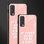 be a kind human being glass case for oneplus nord 2 5g image-2