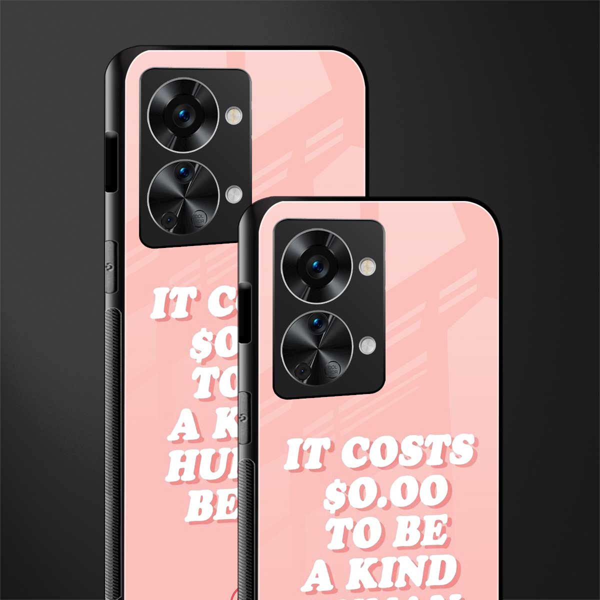 be a kind human being glass case for phone case | glass case for oneplus nord 2t 5g