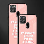 be a kind human being glass case for realme narzo 30a image-2