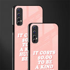 be a kind human being glass case for realme narzo 20 pro image-2