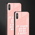 be a kind human being glass case for redmi 9a image-2