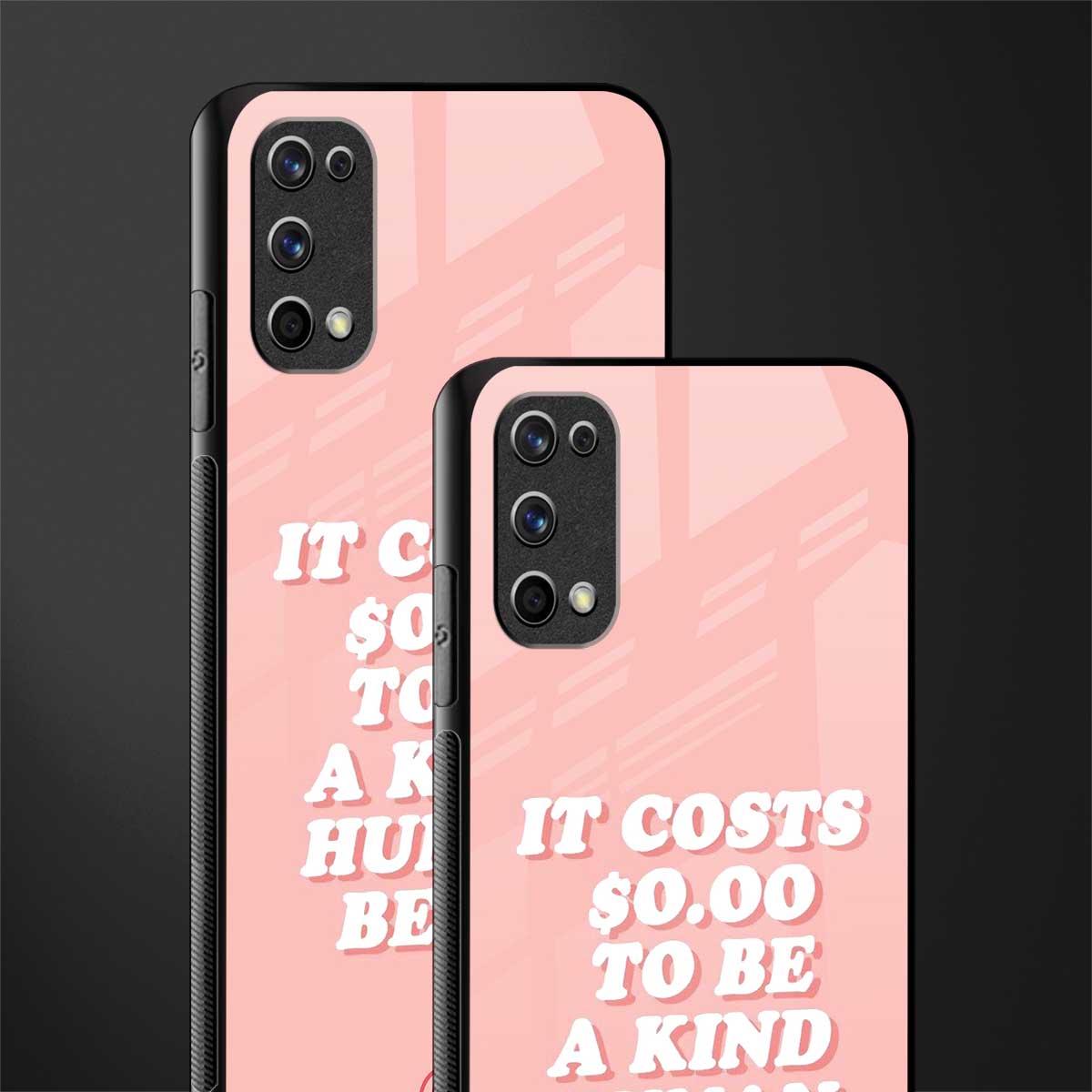 be a kind human being glass case for realme 7 pro image-2