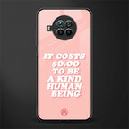 be a kind human being glass case for mi 10i image