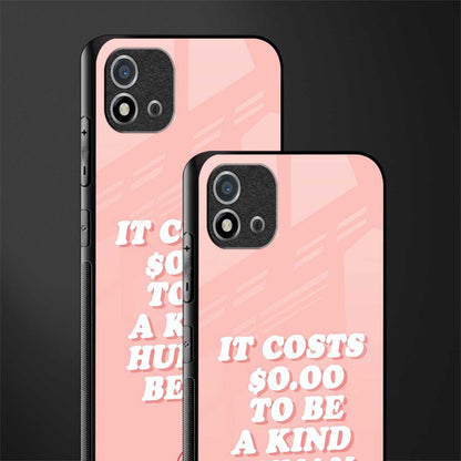 be a kind human being glass case for realme c20 image-2