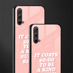 be a kind human being glass case for oneplus nord ce 5g image-2