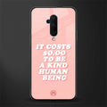 be a kind human being glass case for oneplus 7t pro image