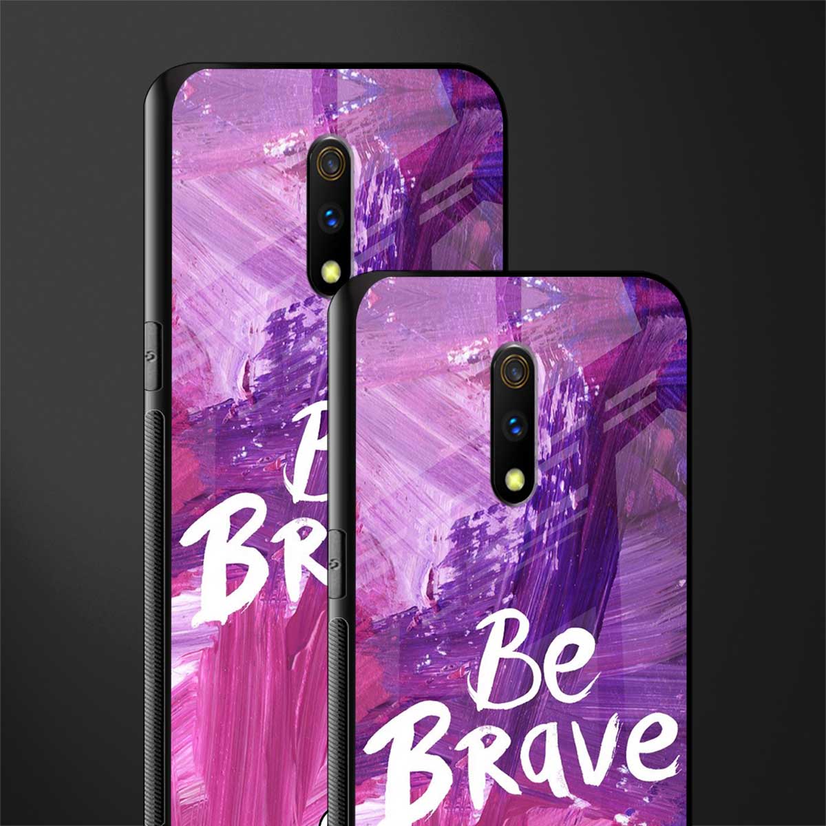 be brave glass case for realme x image-2