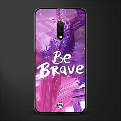 be brave glass case for realme x image